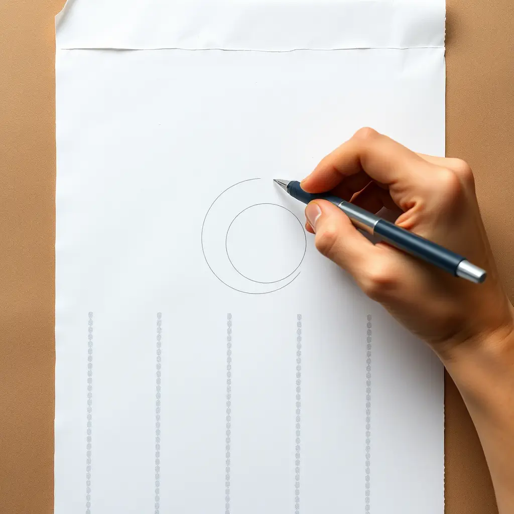 Tentativas de fazer caneta voltar a funcionar com rabiscos em papel áspero, prática comum e econômica.